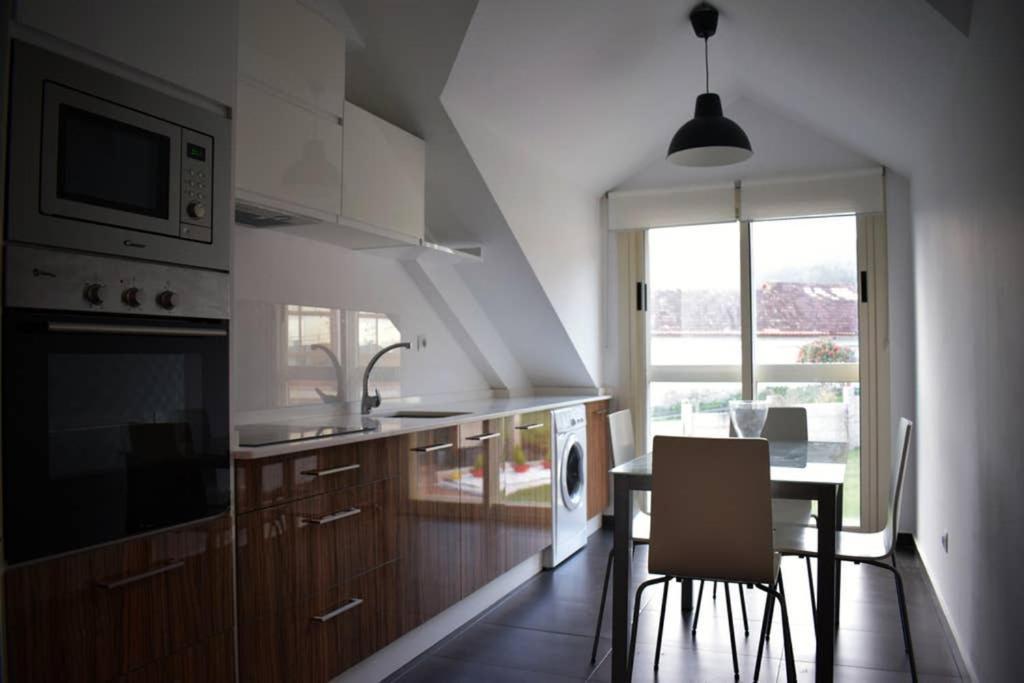 Apartamento Aldara A Escasos Metros De La Playa Samieira Buitenkant foto