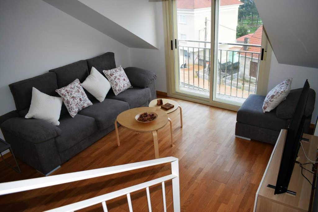 Apartamento Aldara A Escasos Metros De La Playa Samieira Buitenkant foto